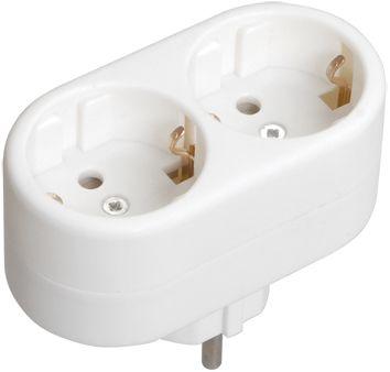Разветвитель 2-м 16А IP20 Т-01/02 кругл. IEK WTP10-16-02 Разветвитель 2-м 16А IP20 Т-01/02 кругл. IEK WTP10-16-02