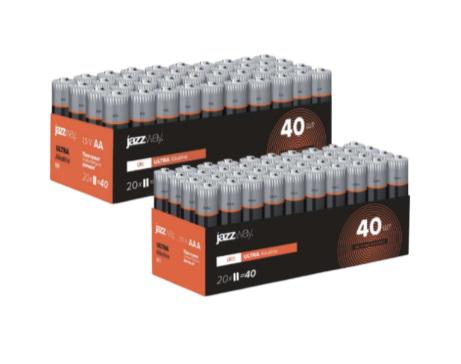 Элемент питания алкалиновый AAA/LR03 Ultra Alkaline Pack-40 (уп.40шт) JazzWay 5057579 Элемент питания алкалиновый AAA/LR03 Ultra Alkaline Pack-40 (уп.40шт) JazzWay 5057579