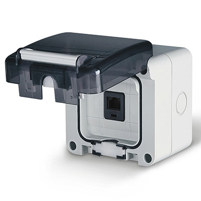 Розетка компьютерная ОП RJ45 DKC DIS137648150 Розетка компьютерная ОП RJ45 DKC DIS137648150