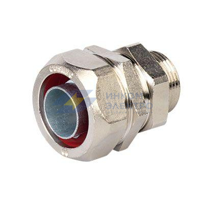 Муфта поворотная металлорукав-коробка DN 26 М32х1.5 наружн. резьба DKC 6014-2732G Муфта поворотная металлорукав-коробка DN 26 М32х1.5 наружн. резьба DKC 6014-2732G
