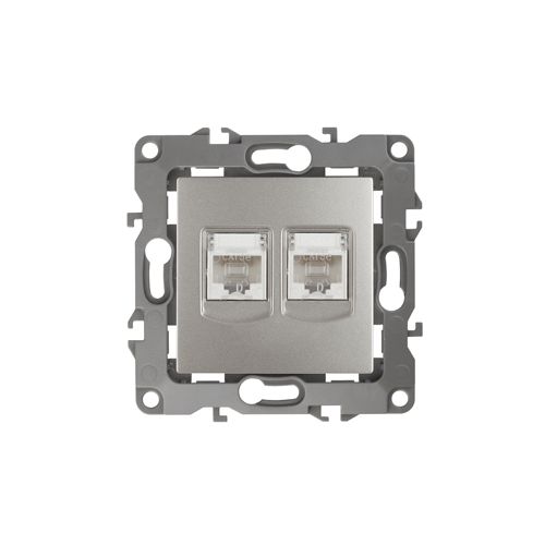 Розетка компьютерная 2-м Эра12 RJ45 12-3108-15 перламутр Эра Б0019357 Розетка компьютерная 2-м Эра12 RJ45 12-3108-15 перламутр Эра Б0019357