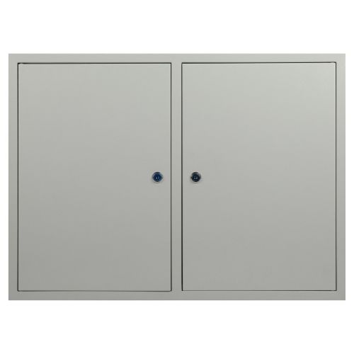 Корпус металлический навесной ЭРА ЩРН-90 2-х дверный (500х680х120) IP31 УХЛЗ сер. ЭРА Б0062925 фото 2 Корпус металлический навесной ЭРА ЩРН-90 2-х дверный (500х680х120) IP31 УХЛЗ сер. ЭРА Б0062925 фото 2