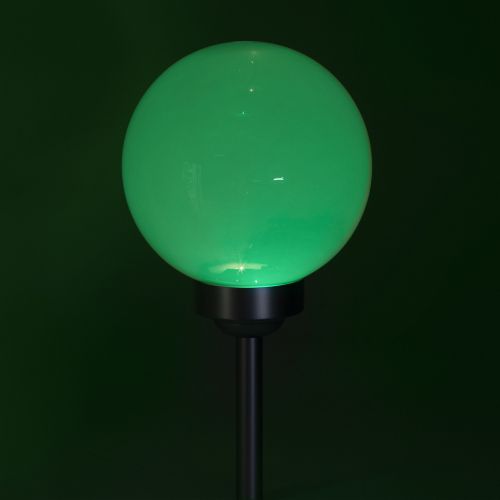 Светильник светодиодный садовый ERASF22-55 "Шар" d20см RGB уличный на солнечн. батарее Эра Б0057656 фото 8 Светильник светодиодный садовый ERASF22-55 "Шар" d20см RGB уличный на солнечн. батарее Эра Б0057656 фото 8