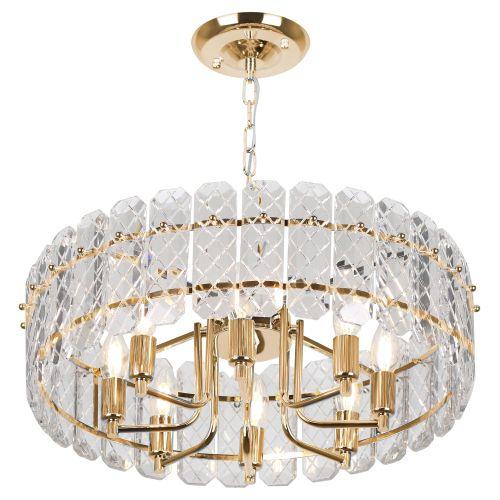 Люстра Sylvia 1049-308 8хЕ14 40Вт хрусталь Rivoli Б0061220 фото 6 Люстра Sylvia 1049-308 8хЕ14 40Вт хрусталь Rivoli Б0061220 фото 6