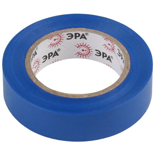 Изолента ПВХ 15ммх10м син. (10/500) (уп.10шт) ET1510BLUE Эра C0036557 фото 3 Изолента ПВХ 15ммх10м син. (10/500) (уп.10шт) ET1510BLUE Эра C0036557 фото 3