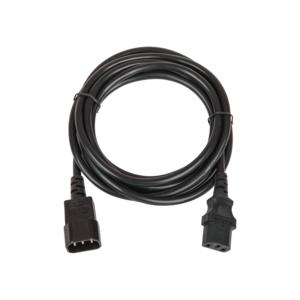 Кабель питания разъем C14 IEC 60320/разъем C13 IEC 60320 3х1кв.мм 250В 10А 1.8м черн. TLK TLK-PCM10-018 Кабель питания разъем C14 IEC 60320/разъем C13 IEC 60320 3х1кв.мм 250В 10А 1.8м черн. TLK TLK-PCM10-018