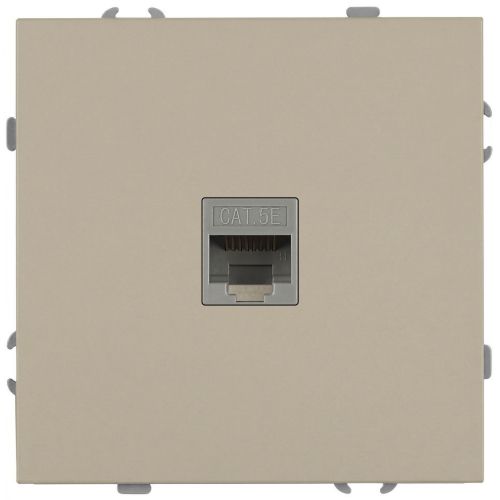 Розетка информационная 1-м СП Galaxy RJ45 16А IP20 250В шампань Эра Б0070741 Розетка информационная 1-м СП Galaxy RJ45 16А IP20 250В шампань Эра Б0070741