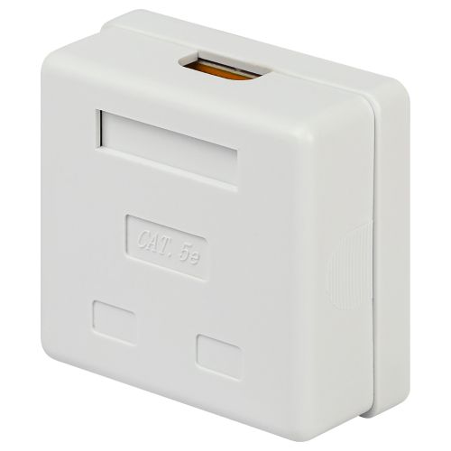 Розетка компьютерная 2-м RJ45 кат.5E неэкранир. RJ02UN Эра Б0056902 Розетка компьютерная 2-м RJ45 кат.5E неэкранир. RJ02UN Эра Б0056902
