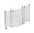 Крышка защитная MC1E 9-38 / MC1G 120-630 прозр. SE MPC38