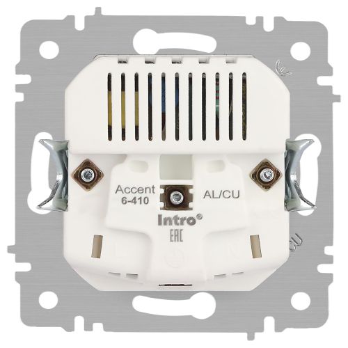 Розетка 1-м СП Accent 6-410-03 16А IP20 250В P+E Schuko + 2хUSB защ. шторки алюм. Intro Б0063694 фото 4 Розетка 1-м СП Accent 6-410-03 16А IP20 250В P+E Schuko + 2хUSB защ. шторки алюм. Intro Б0063694 фото 4