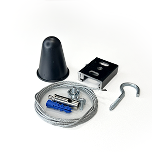 Комплект подвеса с тросом 3м черный VARTON V4-R4-05.0006.TRK-0002 Комплект подвеса с тросом 3м черный VARTON V4-R4-05.0006.TRK-0002