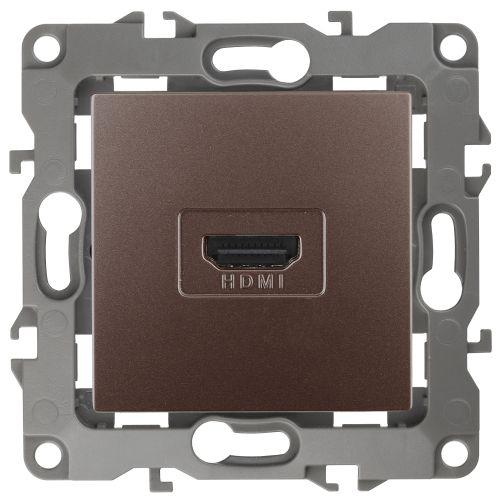 Розетка 12-3114-13 HDMI бронза ЭРА Б0027488 Розетка 12-3114-13 HDMI бронза ЭРА Б0027488