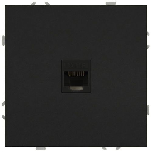 Розетка информационная 1-м СП Galaxy RJ45 16А IP20 250В антрацит Эра Б0070743 Розетка информационная 1-м СП Galaxy RJ45 16А IP20 250В антрацит Эра Б0070743