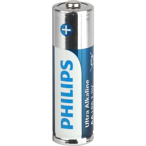 Элемент питания алкалиновый AA/LR6 1.5В Ultra (уп.4шт) Philips Б0062694 фото 3 Элемент питания алкалиновый AA/LR6 1.5В Ultra (уп.4шт) Philips Б0062694 фото 3