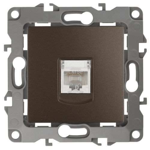 Розетка компьютерная Эра12 12-3107-13 RJ45 бронз. Эра Б0019351 Розетка компьютерная Эра12 12-3107-13 RJ45 бронз. Эра Б0019351