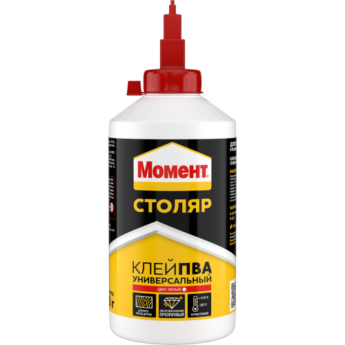 Клей "Момент Столяр ПВА универсальный" 750г Момент Б0023001 Клей "Момент Столяр ПВА универсальный" 750г Момент Б0023001