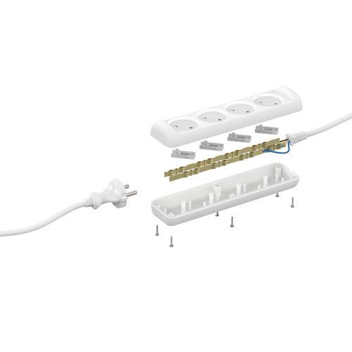 Удлинитель 4х5м без заземл. 6А IP20 UX(6)-4-5m ПВС 2х0.75 Эра Б0038571 фото 2 Удлинитель 4х5м без заземл. 6А IP20 UX(6)-4-5m ПВС 2х0.75 Эра Б0038571 фото 2