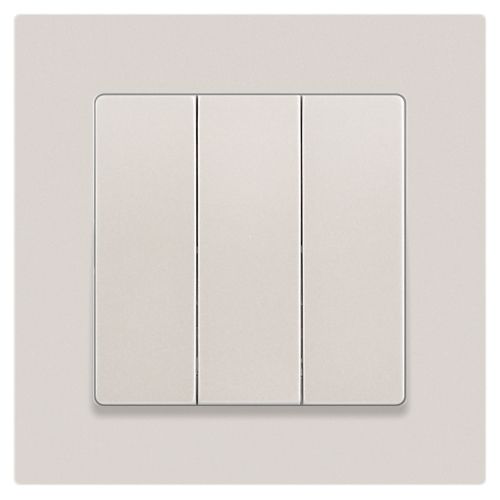 Выключатель 3-кл. СП Accent 6-106-06 10А IP20 250В AL/CU перламутр. Intro Б0063542 фото 3 Выключатель 3-кл. СП Accent 6-106-06 10А IP20 250В AL/CU перламутр. Intro Б0063542 фото 3