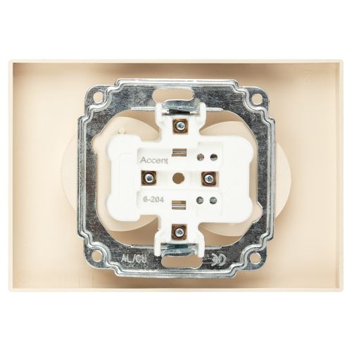Розетка 2-м СП Accent 6-204-02 16А IP20 250В 2P AL/CU сл. кость Intro Б0063474 фото 6 Розетка 2-м СП Accent 6-204-02 16А IP20 250В 2P AL/CU сл. кость Intro Б0063474 фото 6
