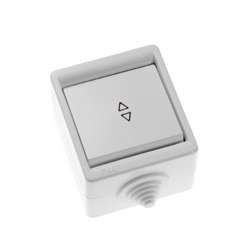 Переключатель 1-кл. ОП 10А IP44 А610-326 бел. Кунцево 5908 Переключатель 1-кл. ОП 10А IP44 А610-326 бел. Кунцево 5908
