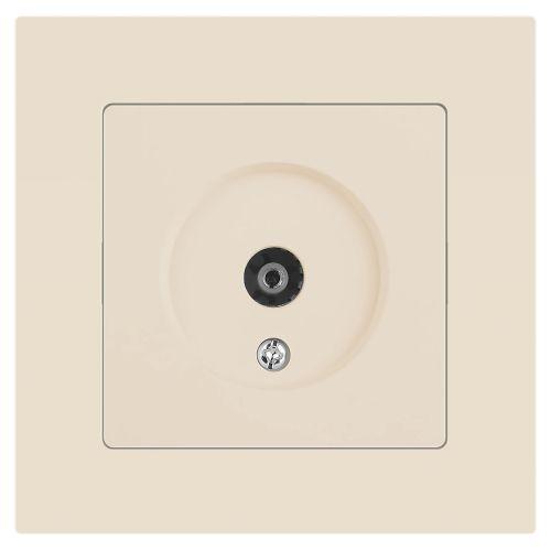 Розетка телевизионная одиночная TV СП Accent 6-301-02 IP20 сл. кость Intro Б0063605 фото 3 Розетка телевизионная одиночная TV СП Accent 6-301-02 IP20 сл. кость Intro Б0063605 фото 3