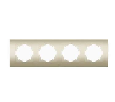 Рамка 4-м Cosmo титаниум ABB 612-011400-228 Рамка 4-м Cosmo титаниум ABB 612-011400-228