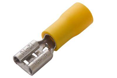 Клемма плоская изол. (гнездо) (VF 5.5-250) REXANT 08-0451 Клемма плоская изол. (гнездо) (VF 5.5-250) REXANT 08-0451
