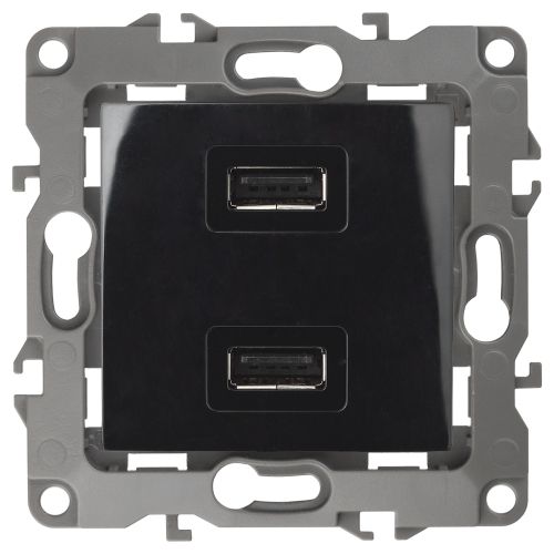 Устройство зарядное USB 12-4110-06 5В-2100мА черн. ЭРА Б0027496 Устройство зарядное USB 12-4110-06 5В-2100мА черн. ЭРА Б0027496