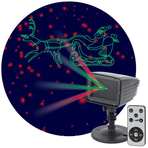 Проектор Laser Дед Мороз мультирежим 2 цвета 220В IP44 ENIOP-02 ЭРА Б0041643 Проектор Laser Дед Мороз мультирежим 2 цвета 220В IP44 ENIOP-02 ЭРА Б0041643