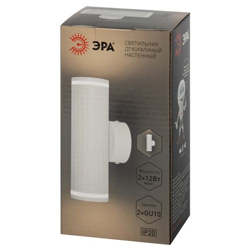 Подсветка декоративная WL45 WH MR16 GU10 12Вт бел. IP20 для интерьера стен Эра Б0058493 фото 2 Подсветка декоративная WL45 WH MR16 GU10 12Вт бел. IP20 для интерьера стен Эра Б0058493 фото 2