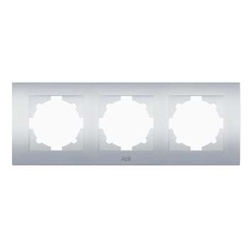 Рамка 3-м Cosmo алюм. ABB 612-011000-227 Рамка 3-м Cosmo алюм. ABB 612-011000-227