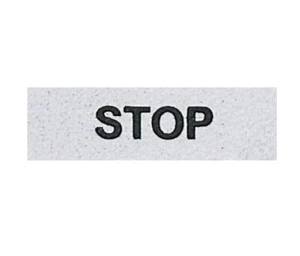Табличка "STOP" 8мм EMAS BET08STOP Табличка "STOP" 8мм EMAS BET08STOP