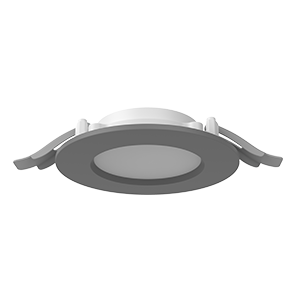 Светильник светодиодный DL-01 Slim 100мм 10Вт 4000К 120x37мм IP65/40 круглый встраив. с опаловым рассеив. RAL7045 сер. муар VARTON V1-RF-70011-10000-6501040 Светильник светодиодный DL-01 Slim 100мм 10Вт 4000К 120x37мм IP65/40 круглый встраив. с опаловым рассеив. RAL7045 сер. муар VARTON V1-RF-70011-10000-6501040