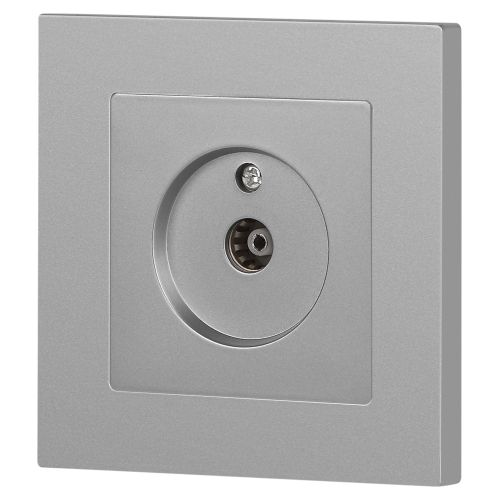 Розетка телевизионная одиночная TV СП Accent 6-301-03 IP20 алюм. Intro Б0063607 фото 6 Розетка телевизионная одиночная TV СП Accent 6-301-03 IP20 алюм. Intro Б0063607 фото 6
