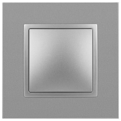 Переключатель 1-кл. СП Elegance 14-1103-03 10А IP20 250В 10AX механизм алюм. Эра Б0034224 фото 3 Переключатель 1-кл. СП Elegance 14-1103-03 10А IP20 250В 10AX механизм алюм. Эра Б0034224 фото 3