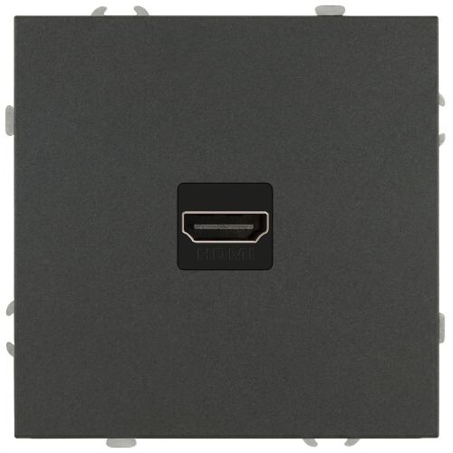 Розетка HDMI СП Galaxy 16А IP20 250В графит Эра Б0070799 Розетка HDMI СП Galaxy 16А IP20 250В графит Эра Б0070799