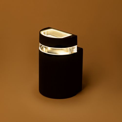 Светильник "Адрия" GBW-102-BL-0160 max 30Вт 1хGU10 IP54 230В 160х100х95мм уличный настен. вверх черн. Эра Б0069593 фото 2 Светильник "Адрия" GBW-102-BL-0160 max 30Вт 1хGU10 IP54 230В 160х100х95мм уличный настен. вверх черн. Эра Б0069593 фото 2