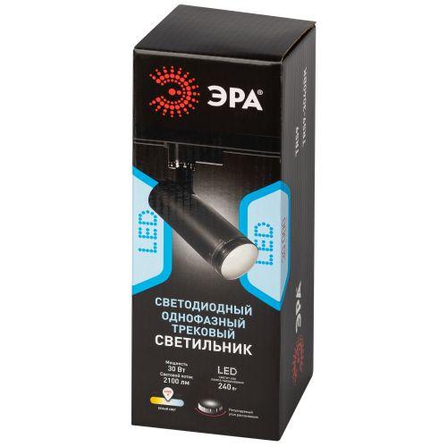 Светильник светодиодный TR59-3040 BK 30Вт 4000К трековый однофазный черн. Эра Б0054448 фото 2 Светильник светодиодный TR59-3040 BK 30Вт 4000К трековый однофазный черн. Эра Б0054448 фото 2