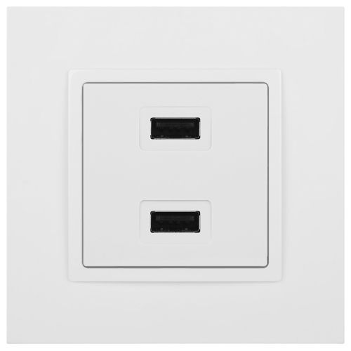 Устройство зарядное USB 14-4110-01 5В-2100мА Elegance бел. ЭРА Б0034358 фото 3 Устройство зарядное USB 14-4110-01 5В-2100мА Elegance бел. ЭРА Б0034358 фото 3