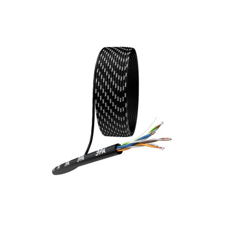 Кабель витая пара U/UTP кат.5E 4х2х24AWG solid CCA PE Outdoor Simple черн. (м) UL-4-PE-A Эра Б0044436 Кабель витая пара U/UTP кат.5E 4х2х24AWG solid CCA PE Outdoor Simple черн. (м) UL-4-PE-A Эра Б0044436