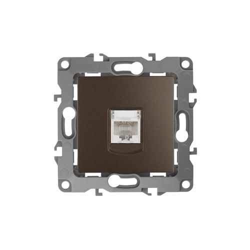 Розетка компьютерная Эра12 12-3107-13 RJ45 бронз. Эра Б0019351 фото 2 Розетка компьютерная Эра12 12-3107-13 RJ45 бронз. Эра Б0019351 фото 2