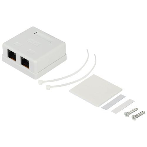 Розетка компьютерная 2-м RJ45 кат.5E неэкранир. RJ02UN Эра Б0056902 фото 5 Розетка компьютерная 2-м RJ45 кат.5E неэкранир. RJ02UN Эра Б0056902 фото 5