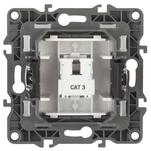 Розетка телефонная Эра12 12-3105-01 RJ11 IP20 бел. Эра Б0014711 фото 2 Розетка телефонная Эра12 12-3105-01 RJ11 IP20 бел. Эра Б0014711 фото 2