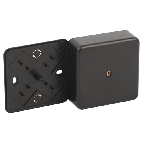 Коробка распаячная 75х75х28мм без клеммы IP40 черн. BS-B-75-75-28 Эра Б0061809 фото 6 Коробка распаячная 75х75х28мм без клеммы IP40 черн. BS-B-75-75-28 Эра Б0061809 фото 6