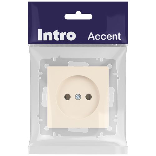 Розетка 1-м СП Accent 6-201-02 16А IP20 250В 2P сл. кость Intro Б0063659 фото 2 Розетка 1-м СП Accent 6-201-02 16А IP20 250В 2P сл. кость Intro Б0063659 фото 2