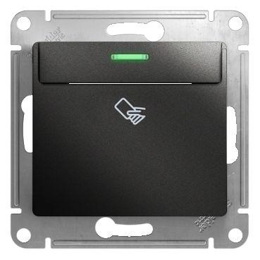 Выключатель карточный 1-кл. 1мод. СП Glossa 10А IP20 (сх. 6) механизм антрацит SE GSL000769 Выключатель карточный 1-кл. 1мод. СП Glossa 10А IP20 (сх. 6) механизм антрацит SE GSL000769