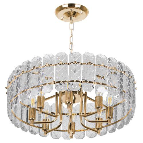 Люстра Sylvia 1049-308 8хЕ14 40Вт хрусталь Rivoli Б0061220 фото 7 Люстра Sylvia 1049-308 8хЕ14 40Вт хрусталь Rivoli Б0061220 фото 7