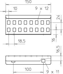 Комплект соединительный для лотка H60 гор. цинк LVG 60 FT (болт+шайба+гайка) OBO 6208843 фото 2 Комплект соединительный для лотка H60 гор. цинк LVG 60 FT (болт+шайба+гайка) OBO 6208843 фото 2