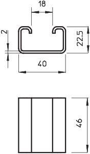 Распорка С-образная DSK 25 FT гор. цинк OBO 6416446 фото 2 Распорка С-образная DSK 25 FT гор. цинк OBO 6416446 фото 2