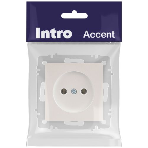 Розетка 1-м СП Accent 6-201-06 16А IP20 250В 2P перламутр. Intro Б0063667 фото 2 Розетка 1-м СП Accent 6-201-06 16А IP20 250В 2P перламутр. Intro Б0063667 фото 2